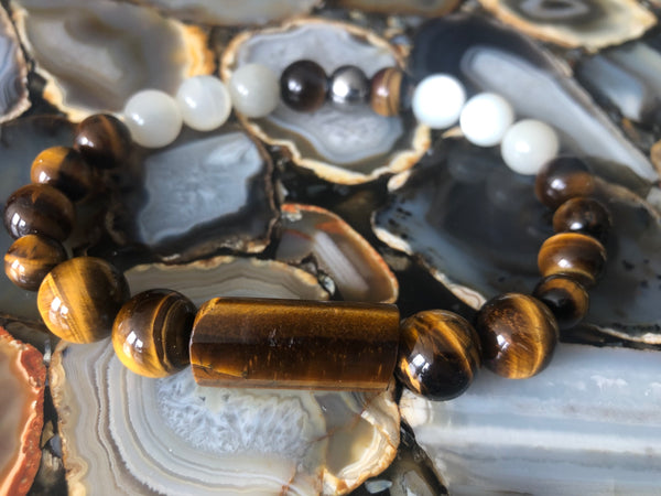 The Courage of love-Tiger's Eye and Moonstone
